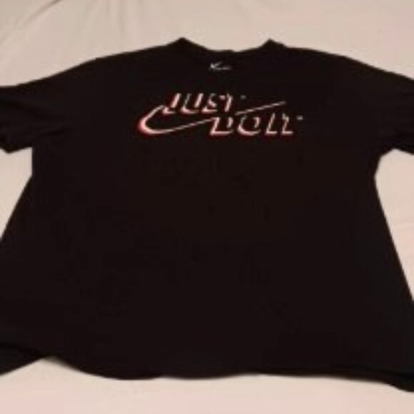 Nike Other - Nike T-Shirt Mens L Athletic Logo Swoosh Printed Active Shortsleeve Pullover Top